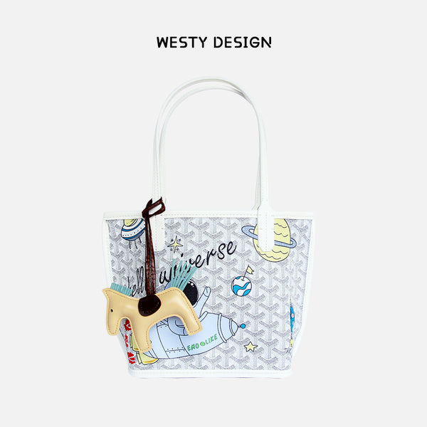 Load image into Gallery viewer, HANGUER Westy x Emo Tote Bag
