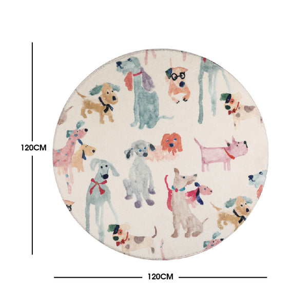 Load image into Gallery viewer, CeeMee Designer Rug - Lucky Dogs
