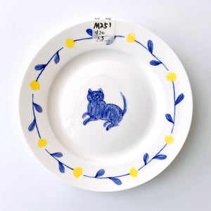 Miyake x Meow Thing Hand-painted Dinner Plates