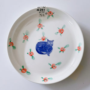 Miyake x Meow Thing Hand-painted Dinner Plates