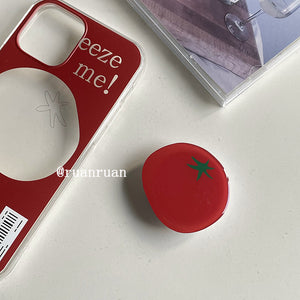RuanRaun Tomato Phone Case+Free Grip Holder