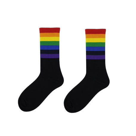 Illusion - Rainbow Socks #PrideMonth