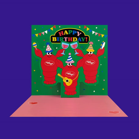 Wiggle Wiggle - 3D birthday cards