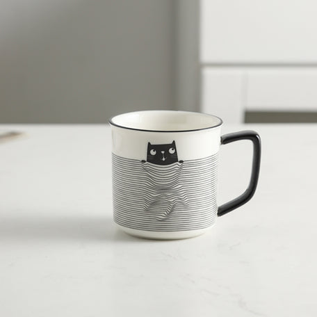 WWF Donation - RACA Meow & Foxy Handdrawing Ceramic Mugs