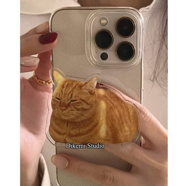 Load image into Gallery viewer, Ginger Meow Phone Case+Free Grip Holder
