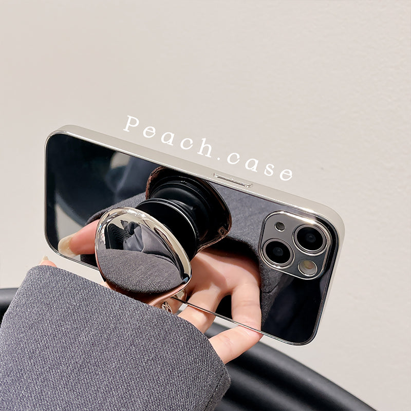 Mirror Phone Case+Free Grip Holder Raca Studyo Mirror Phone Case+Free Grip Holder Raca Studyo