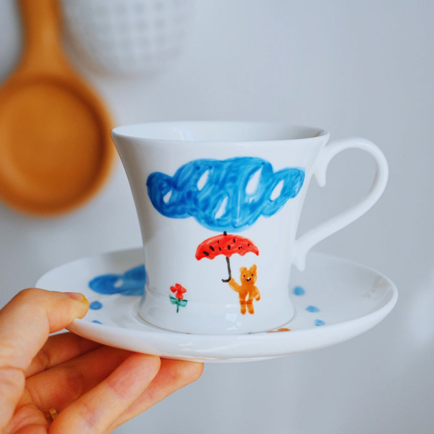 RACA Handpainted Little Bear's Coffee Cup
