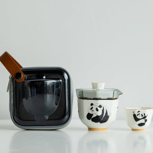 Panda x Raca Tea Pot Travel set