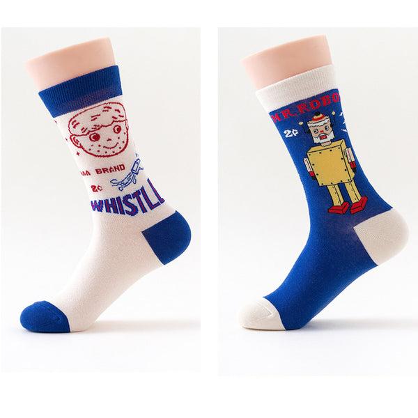 Load image into Gallery viewer, Illusion - Funky Socks 2pk set
