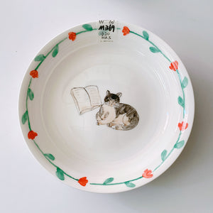 Miyake x Meow Thing Hand-painted Dinner Plates