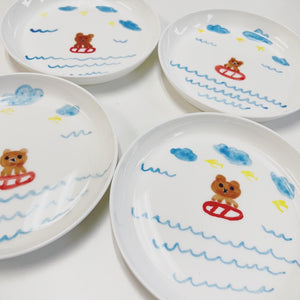 RACA's Little Bear's Visit 18cm Ceramic Dessert Plate