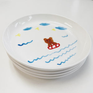 RACA's Little Bear's Visit 18cm Ceramic Dessert Plate