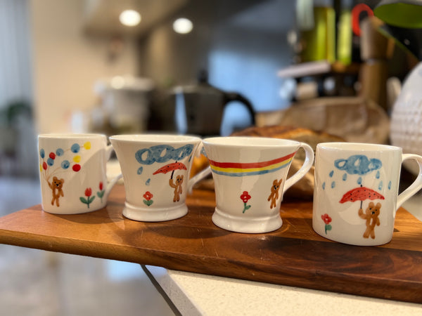 Load image into Gallery viewer, RACA Handpainted Little Bear&#39;s Coffee Cup

