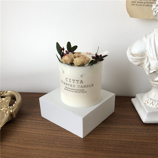 Load image into Gallery viewer, WWF Donation - CITTA Dried Flower Candle
