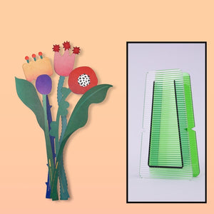 TANOMONO - Garden Series Flower Diffusers with Vase