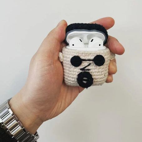 I Love Granny Handknitted Léon1994 Airpod Case